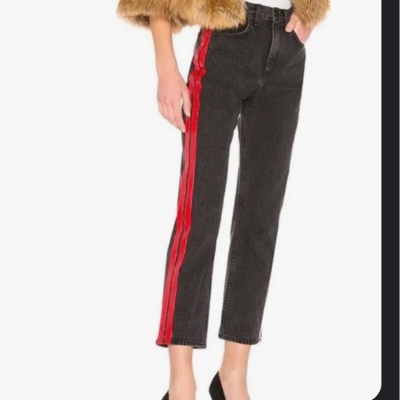 Rag & Bone Ankle With Red Tuxedo Double
Side Stripes - Picture 2 of 6